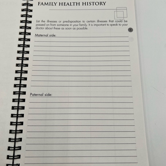 𝕎𝔼𝕃𝕃ℕ𝔼𝕊𝕊 My Child’s Health Notebook - Picture 6 of 8